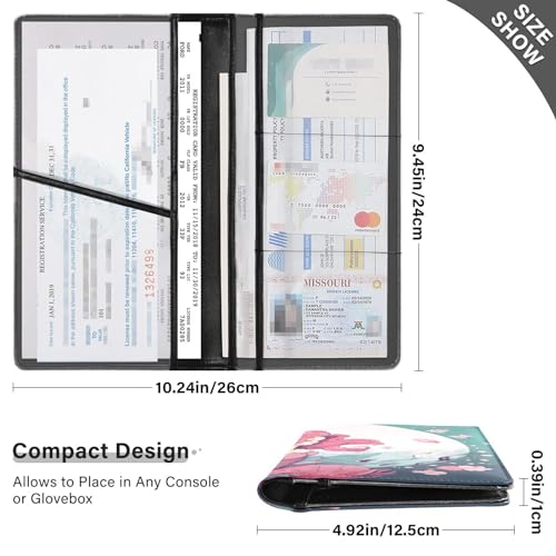 Organizador para Documentos de Auto PU miniatura 3