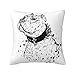 Housse De Coussin Pitbull 110 Taies d'oreiller Décoratives Coussin Canapé pour Canapé Maison Salon Chambre Décoration D'Intérieur, 45x45 cm