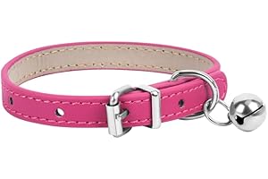 Cutest Pink XXS Dog Collar for Spoiled Little Girls
