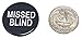 Suited Edge Missed Blind, Big Blind, Little Blind, and Reserved Buttons for Texas Hold 'Em, Omaha Poker Tables (Pack of 10)