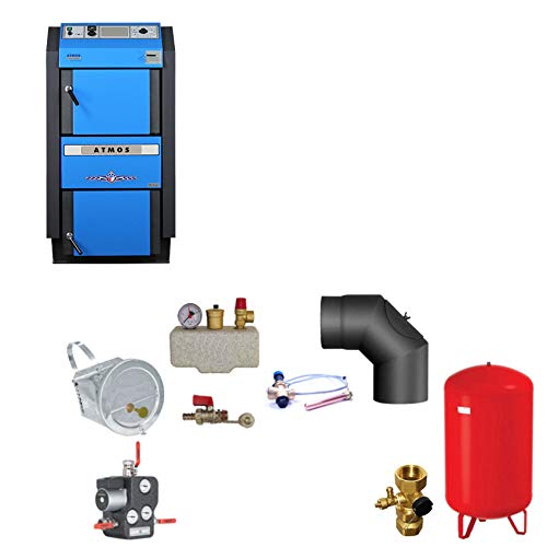 Atmos DC40GSE Festbrennstoff-Heizung Komplettset 1