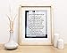 Daily Affirmation Inspirational Print | 8x10 UNFRAMED Motivational Wall Art | Ideal for Home or Office Décor | Great Modern Typographic Gift for Graduates, a New Job, Students | Create Your Day!