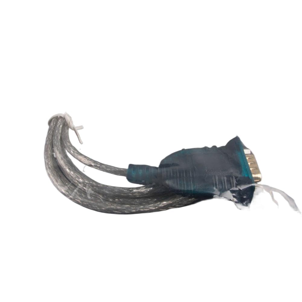 Adaptador de Serie USB a DB9 RS232, 9 Pines Macho a Puerto COM, Chip FTDI, convertidor de Ordenador y PC, Compatible con Win10, Win8, Win7 Vista