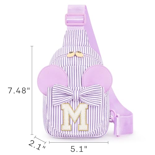 Image of Mibasies Sling Bag for Girls Gift, Toddler Girl Toys, Purple M