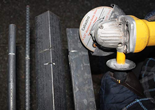 4-1/2 inch Metal and Stainless Steel Cut-Off Cutting Wheels Compatible with All 4.5 inch Angle Grinder - 10-Pack
