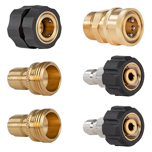Westinghouse WPWFIT3KIT - Accesorios para lavadora a presión, color negro