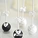 AIMUDI 150 PCs Small White Bows 1.2'' Satin Bows for Gift Wrapping Mini Bow for Treat Bags Cakes Balloons Gift Boxes Envelopes Wedding Baby Shower Birthday Party Decoration