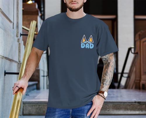 Funny Dad Shirt Men Cool Dad Club Graphic Tshirts Father's Day Shirts Dad Birthday Gift Cute Tees Dad Life Tops2