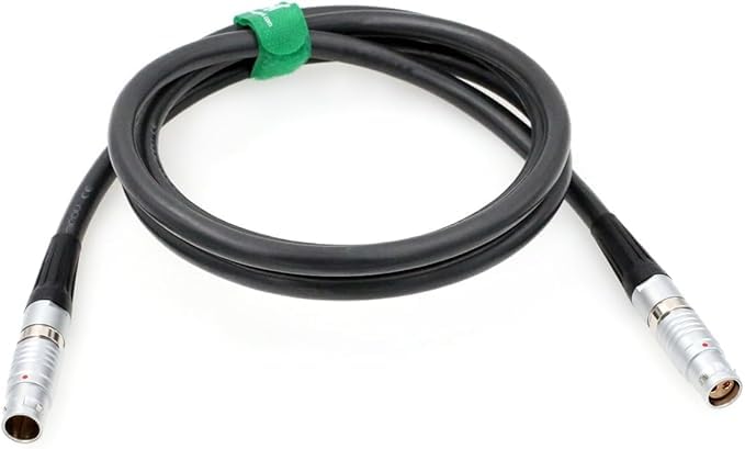 HangTon Power Cable for ARRI S360 S360-C SkyPanel LED Lighting and Battery Box, 54V 30A 4 pin 2+2 Pin Male to 2+2 Pin Female 5M