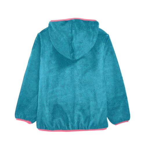 GuoChe Blue Texture Sherpa Jacket2