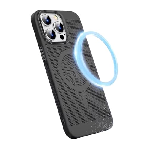 MagSafe対応 いphone15 Plus スマホ 放熱 冷却ケース 耐衝撃 マグセーフ対応 かわいい iPhone15 Plus 用ケース カメラレンズ保護 放熱性能 おしゃれ 韓国 マグネット搭載 スマホ冷却 アイフォン15 Plus 用 カバー