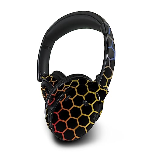 Image of MightySkins Skin Compatible with Bose QuietComfort 45 Headphones Primary Honeycomb | Protective, Durable, and Unique Vinyl Decal wrap Cover | Easy to Apply | Made in The USA