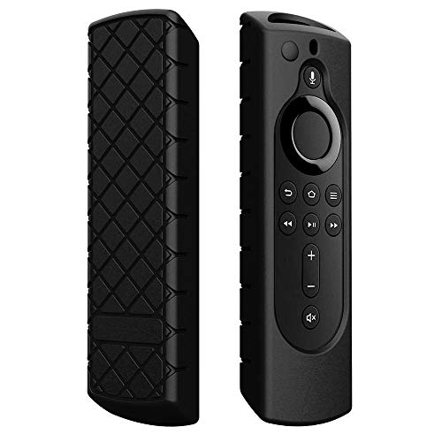 Yiwa Funda de Silicona for Amazon Fire TV Stick 4K TV Stick Remote Funda Protectora Azul