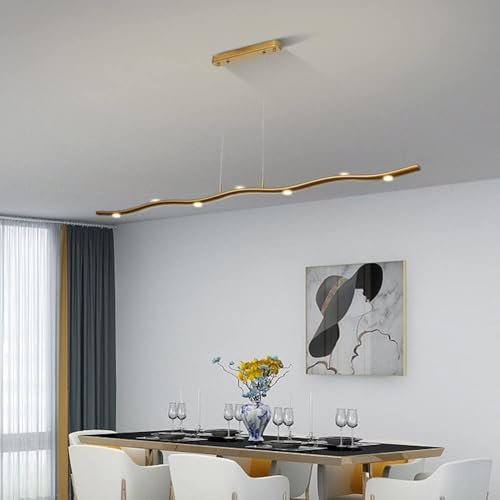 Pendant Light Minimal GWJKG Suspension LED pour Table à Manger Moderne