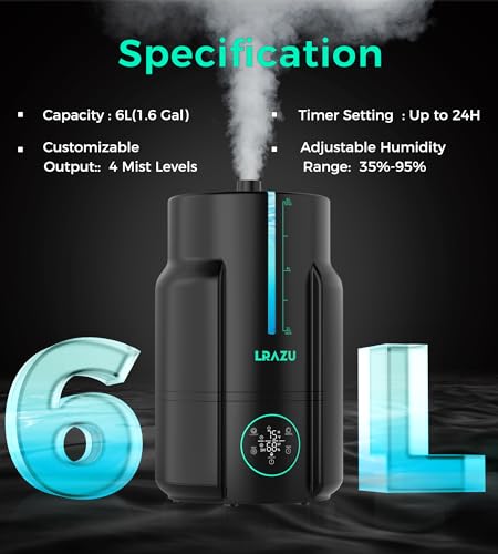 LRAZU 6L Reptile Fogger