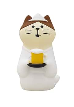 デコレ　コンコンブル　バーベキュー　おにぎり　ビール　ウーパールーパー　ネコ デコレ BARカウンター 三毛猫BAR ZCB-43179 コンコンブル