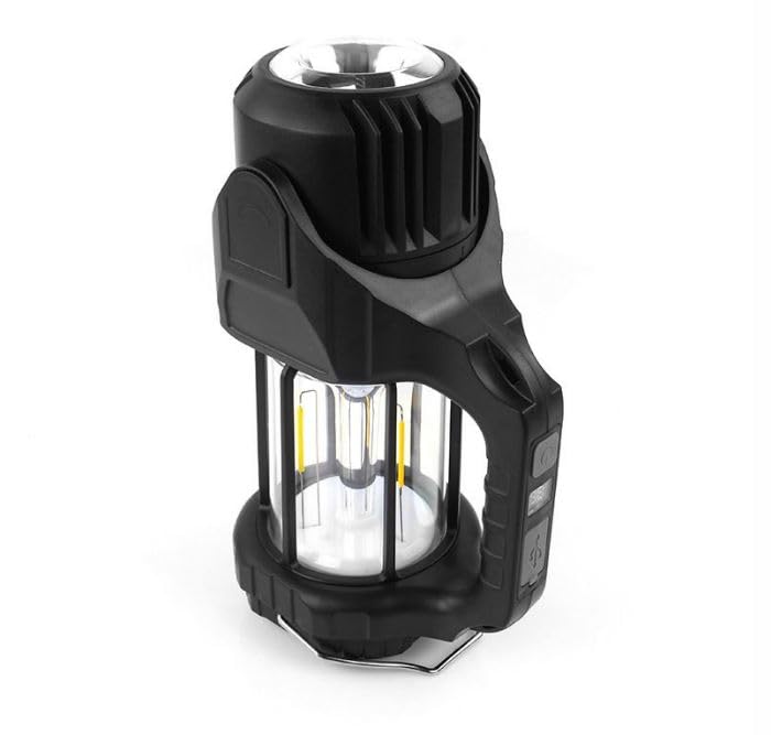 Image of Glaceon Spotlight,Rechargeable 1000LM 21700mAh High-Powered Spotlight Flashlight Searchlight Camping, Lights Modes LED Handheld Flashlight Waterproof (GC-06)