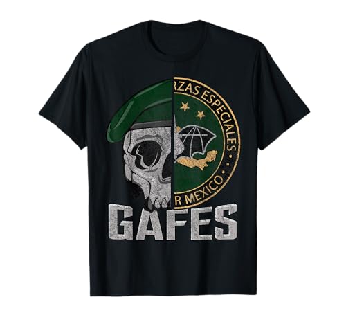 GAFEs Fuerza Especial Mexicana Fuerzas Especiales Patriot Camiseta