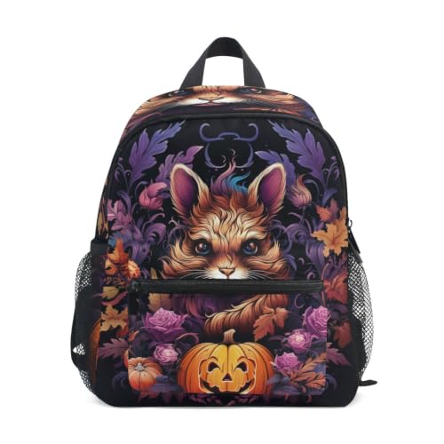 Sac à dos Halloween tout-petits avec clip sifflet orange