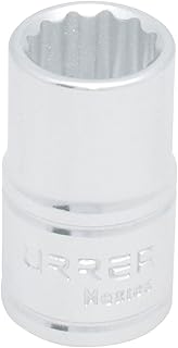 Urrea 5413M 1/2-Inch Drive 12-Point 13mm Long Chrome Socket