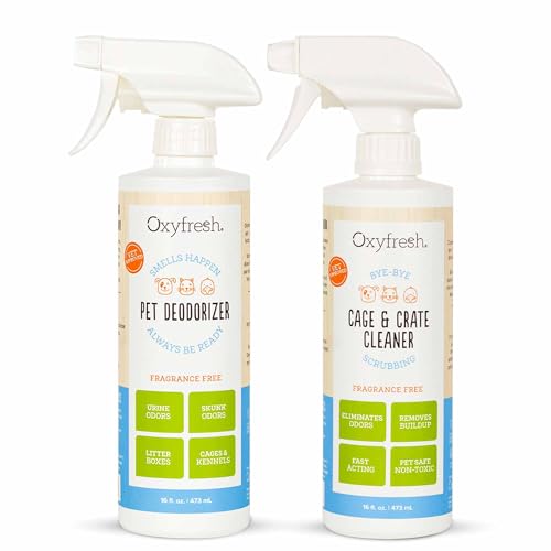 Oxyfresh Premium Crate & Cage Cleaner and Pet Odor Eliminator - t...