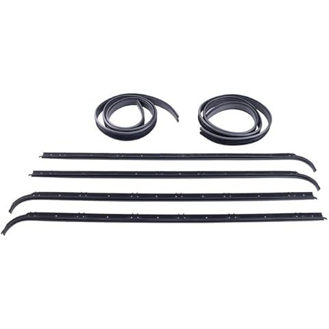 Marketplace Auto Parts Left and Right Door Window Belt Weatherstrip Kit - 6 Piece - Compatible with 1983-1988 Ford Ranger (without Vent Glass) Cover