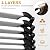 12 Steps Attic Ladder Pull Down System, 138" H Thicken Wall-Mounted Retractable Attic Stairs with 2 Handrails, Telescoping Access Ladder with Anti-Slip Steps, Folding Attic Staircase for Home Indoor