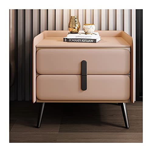 Preisvergleich Produktbild TOMYEUS Nachttisch Nachttischkabinett Ganzkabinett Kleiner Schrank Locker Hauptschlafzimmer High-End-Nachttisch Wohnzimmer Fernseher Seitenschrank mit Schubladenschrank Nachtschrank