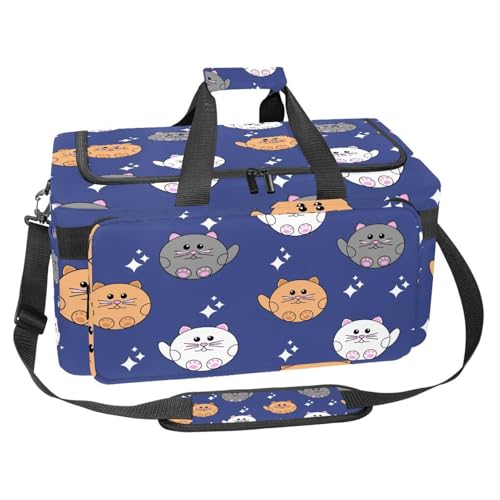 Grand sac de sport 30 L multicolore animaux africains pour entraînement et voyage