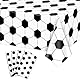 4Pcs Fußball-Tischdecken, rechteckige Sport-Ball-Tischabdeckungen für Kinder Fußball-Thema Fan-Sport-Veranstaltung Spiel-Tag Fußball-Geburtstag Party Supplies, 130 x 220cm