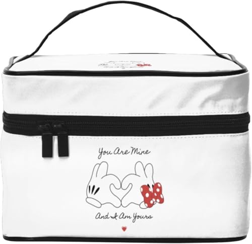 Zateem 化粧ポーチ メイクポーチ トラベルポーチ メイクボックス 人気 ミッキーマウス コスメ収納 旅行グッズ 洗面用具入れ 大容量 メイクポーチ 小物入れ 多機能 ポーチ レディース 軽量 出張 旅行 化粧バッグ ポーチ 持ち運び便利 小物入れ H