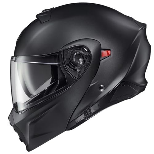 Scorpionexo 93-0106 Gt930 Open Full Face Transformer Adult Motorcycle Helmet Bluetooth Ready Speaker Pockets Dot Ece P/J Approved Solid thumb #1
