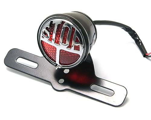 Feu stop moto LED réplica Miller feu arrière custom alchemy parts universel