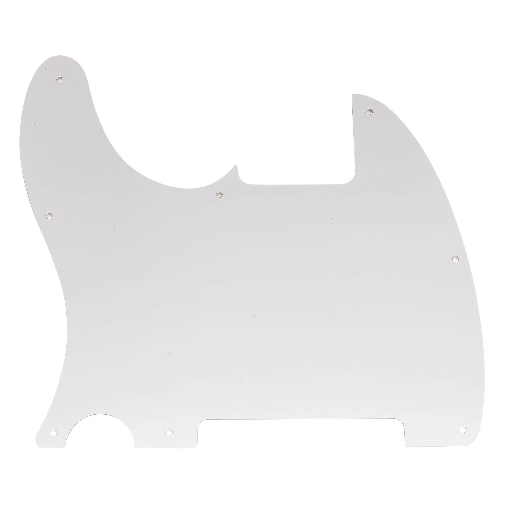 Standard Pickguard do gitary elektrycznej Standardowa Maskownica Do Gitary Elektrycznej H Z 8 Otworami Trwała I Łatwa W Montażu(4ply Red)
