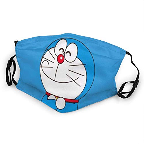 Preisvergleich Produktbild Doraemon Cartoon Gesichtsschal Anti-Staub waschbar Wiederverwendbarer Gesichtsschal Modedesign für Kinder Jungen Mädchen Teenager-JNH