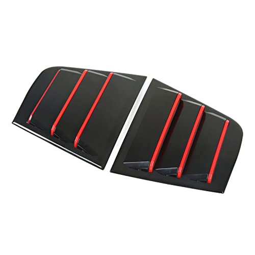 Couvre-fenêtre latérale style louver pour Charger : sublimez votre voiture au quotidien