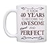 Birthday Gifts For All 40th Took 40 Years Awesome Funny Party Gift 11oz Ceramic Coffee Mug with Handle