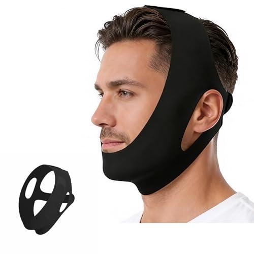 Collagen Face Sculpt Wrap, Jawline Strap for Men, Jaw Shaper, Fac...