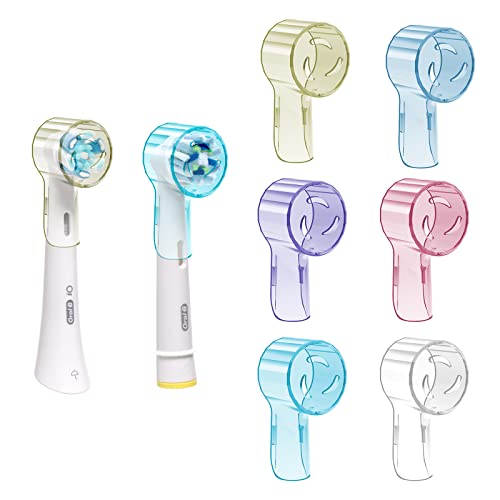seplouis Couvre-tête de Brosse à Dents Électrique pour Oral b & IO, Multicolore, Lot de 6