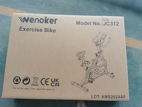 WENOKER Heimtrainer, Magnetwiderstand Stationäres Fahrrad für Zuhause - 8