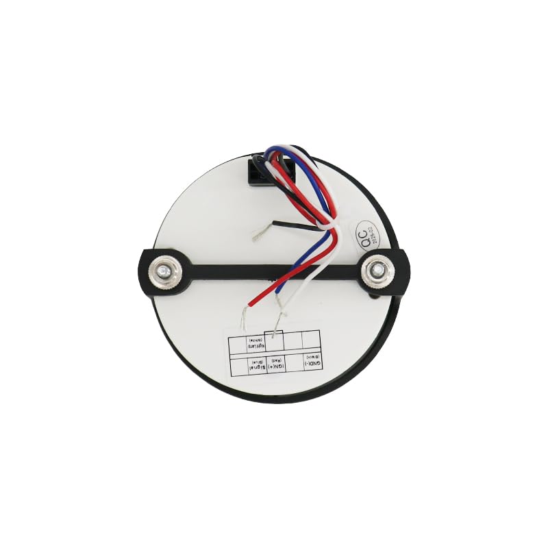 85mm Speedometer Gauge 3.3" – 12V/24V 0-160MPH LCD Display with White & Amber Backlight for Car, Truck & Boat