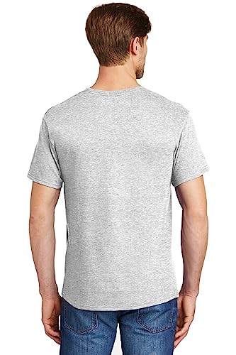 Image of Hanes Men's Ultimate Undershirt ComfortBlend Slim Fit Tees for Men, Moisture-Wicking