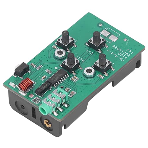 Modulo ricevitore FM wireless: goditi la musica sempre e ovunque con questo modulo ricevitore FM wireless che ti consente di ascoltare la radio FM senza alcuna connessione fisica.