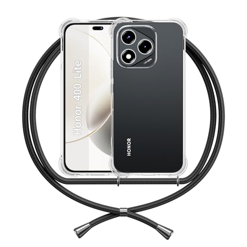 Custodia Per Honor 90 Con Cordino - Motivo Leopardo, Antiurto, Silicone TPU - Foto 3