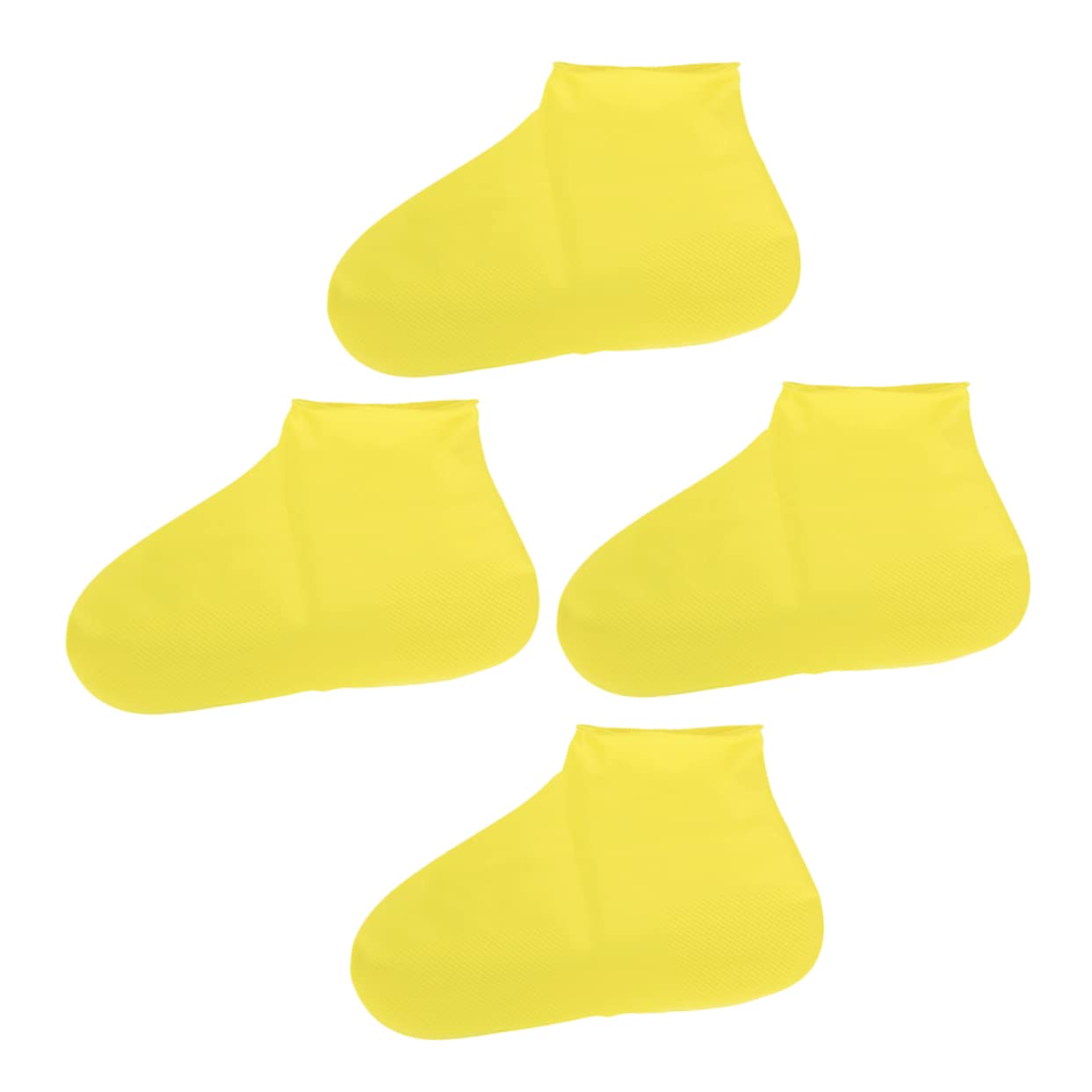 Healifty 2 Pairs Thickened Rain Boots Covers Booty Sneaker Overshoes Dispenser Two Footwear Spray Rainy Clear Rainproof Bowling Shoe Covers Stain Toe