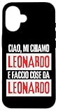 Leonardo Idea Regalo Personalizzata con Nome