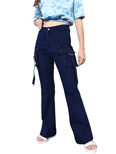 Image of Dolce Crudo High Rise Wide Leg Jeans for Women