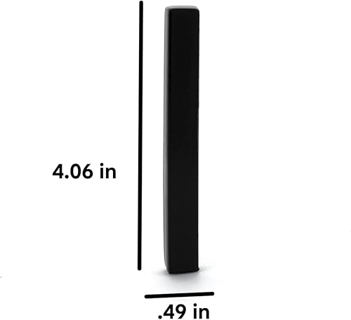 Miniatura 5 de Letras de casa flotantes modernas de 4 pulgadas, color negro, montaje en pared, aluminio, letras de casa (mayúsculas W)