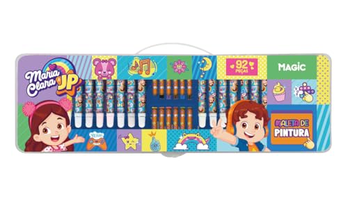 Maleta de pintura 92 peças Maria Clara e JP