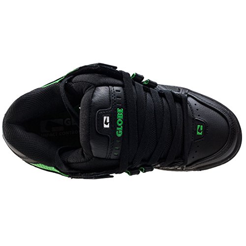 Globe Sabre Nubuck 2, Men’s Skateboarding Shoes, Black (Black/Moto Green 10768), 11 Uk (46 Eu) #TOP7
